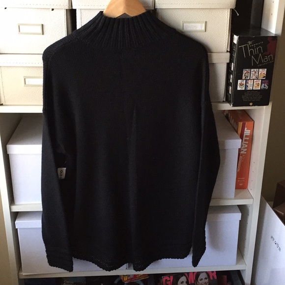 Old Navy Black Turtleneck Sweater - Picture 3 of 7